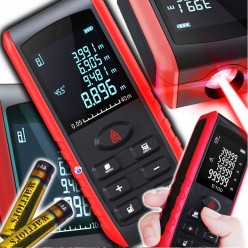 Dalmierz Laserowy 50 Metrów Duży wyświetlacz