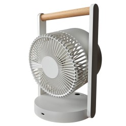 2w1 Wentylator 6,4' i Nocna Lampka 10W 5 Funkcji 3600 mAh