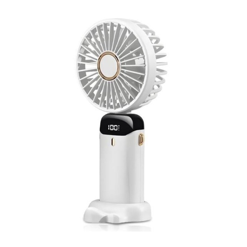 2w1 Przenośny Mini Wentylator i Stojak Na Telefon