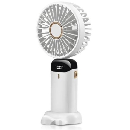 2w1 Przenośny Mini Wentylator i Stojak Na Telefon