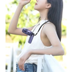 2w1 Przenośny Mini Wentylator i Stojak Na Telefon