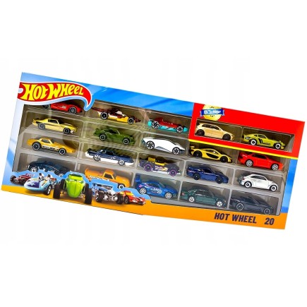 Zestaw 20 szt Resoraków Metalowe Autka Do Zabawy