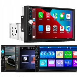 Zestaw Radio Samochodowe 7 Cali z Rejestrator Jazdy Kamera Cofania