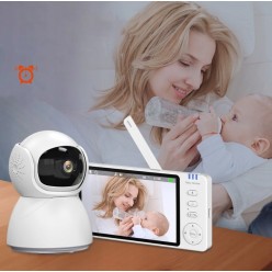 Wielofunkcyjna Elektroniczna Niania Interkom, Pomiar Temperatury, Alarm, Kołysanki