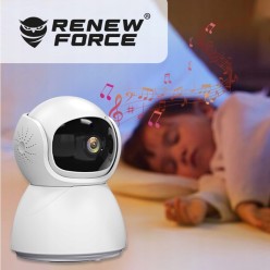 Wielofunkcyjna Elektroniczna Niania Interkom, Pomiar Temperatury, Alarm, Kołysanki