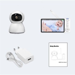 Wielofunkcyjna Elektroniczna Niania Interkom, Pomiar Temperatury, Alarm, Kołysanki