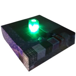 Magnet World Kreatywny Zestaw Klocków 133 el. z LED Figurki Smok Minecraft