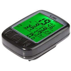 Licznik Rowerowy Podświetlany 27 Funkcji Duży LCD