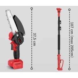 Sekator Akumulatorowy Piła Łańcuchowa Wysięgnik 2 metry 2X21V