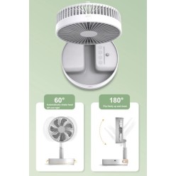 Przenośny Wentylator Biurkowy lub Stojący 4 Funkcje Akumulator