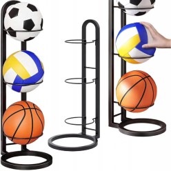 Stojak Uchwyt Kosz Na Piłki Do Gry w Siatkówkę Football Koszykówkę