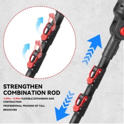 Sekator Akumulatorowy Piła Łańcuchowa Wysięgnik 2 metry 2X21V