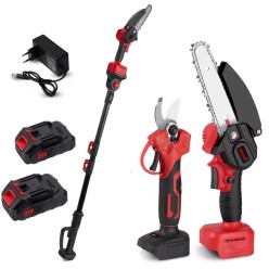 Sekator Akumulatorowy Piła Łańcuchowa Wysięgnik 2 metry 2X21V