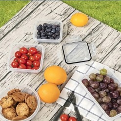 Plastikowe Pojemniki Na Żywność Zestaw 12 szt