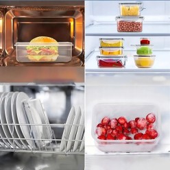 Plastikowe Pojemniki Na Żywność Zestaw 12 szt