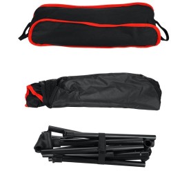 Krzesełko Kempingowe Składane z Pokrowcem do 120KG