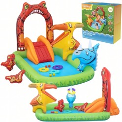 Wodny Plac Zabaw Basen Dla Dzieci Dinozaur 241 x 140