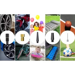 Elektryczna Pompka Do Kół Materaca Piłki Kompresor Powerbank Latarka