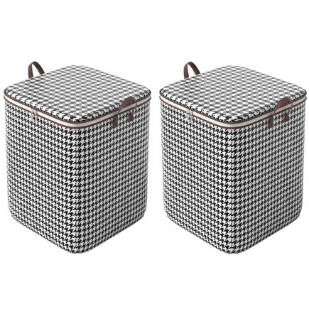 2x Pojemnik Na pościel Duży Organizer Do Szafy Torba Do Przechowywania 180L