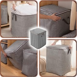 2x Pojemnik Na pościel Duży Organizer Do Szafy Torba Do Przechowywania 180L