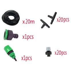 WODNA KURTYNA OGRODOWA MGIEŁKA ZRASZACZ WĄŻ OGRODOWY 20m