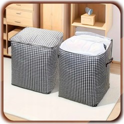 2x Pojemnik Na pościel Duży Organizer Do Szafy Ta Do Przechowywania 110L