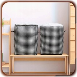 2x Pojemnik Na pościel Duży Organizer Do Szafy Torba Do Przechowywania 180L