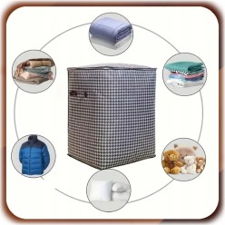 2x Pojemnik Na pościel Duży Organizer Do Szafy Ta Do Przechowywania 110L