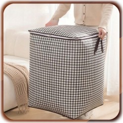 2x Pojemnik Na pościel Duży Organizer Do Szafy Ta Do Przechowywania 110L