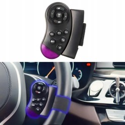 Radio Samochodowe z Pilotem 1-DIN Bluetooth 4x60W