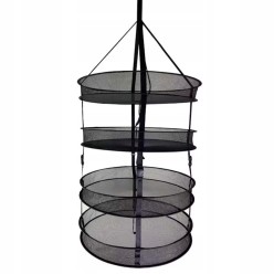 Suszarka Na Grzyby Na Owoce Zioła Wisząca 4 Poziomy 4x60cm