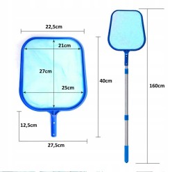 Zestaw Do czyszczenia Basenu Wodny Odkurzacz