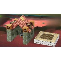 Magnetyczne Klocki Minecraft 3D Kostki Budowlane Zestaw 84 el