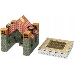 Magnetyczne Klocki Minecraft 3D Kostki Budowlane Zestaw 84 el