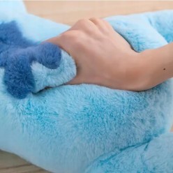 Stitch 3w1 Maskotka Poduszka Kocyk 160x110