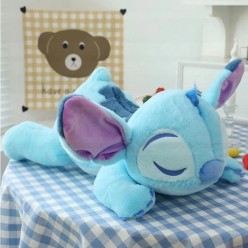 Stitch 3w1 Maskotka Poduszka Kocyk 160x110