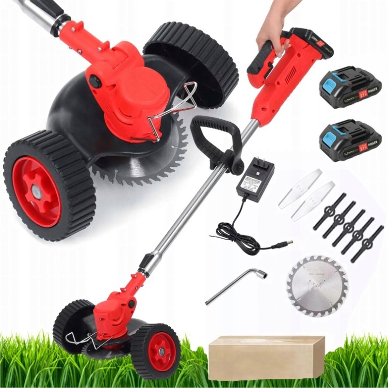 Kosa z Kółkami Akumulatorowa Podkaszarka 2x21V 600W