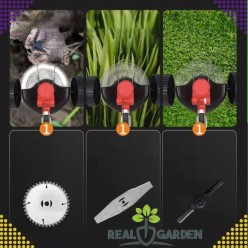 Kosa z Kółkami Akumulatorowa Podkaszarka 2x21V 600W