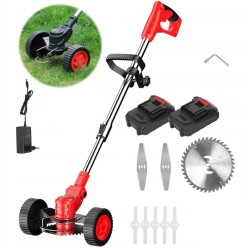 Kosa z Kółkami Akumulatorowa Podkaszarka 2x21V 600W
