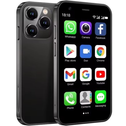 Ultra Mini Smartphone XS15 Android 8,1 Ekran 3 Cale