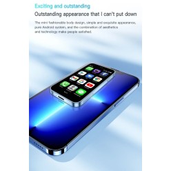 Ultra Mini Smartphone XS15 Android 8,1 Ekran 3 Cale