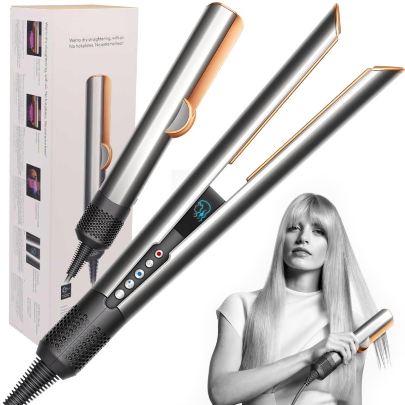 Prostownica Na Gorące Powietrze Stylizuje Na Sucho i Mokro 1600W