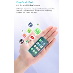 Ultra Mini Smartphone XS15 Android 8,1 Ekran 3 Cale