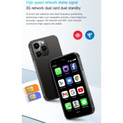 Ultra Mini Smartphone XS15 Android 8,1 Ekran 3 Cale