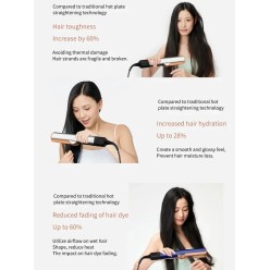 Prostownica Na Gorące Powietrze Stylizuje Na Sucho i Mokro 1600W