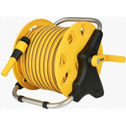 Wąż Ogrodowy z Wózkiem 35 Metrów 1/2" 3/4"