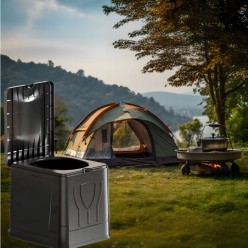 WC Turystyczna Toaleta Przenośna Biwakowa Składana Duża