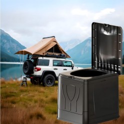 WC Turystyczna Toaleta Przenośna Biwakowa Składana Duża