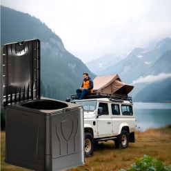 WC Turystyczna Toaleta Przenośna Biwakowa Składana Duża