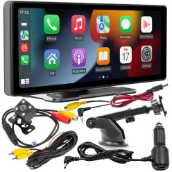Radio Samochodowe CarPlay Android Auto 9,3' z Kamerą Cofania